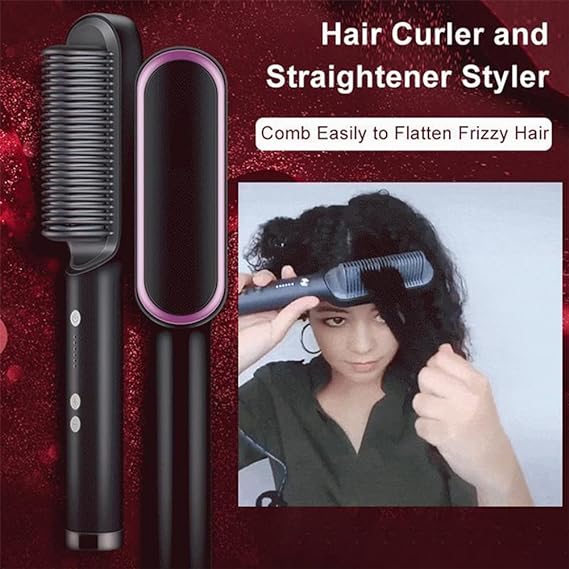 Electric Hair Dryer Brush & Hot Air Styler