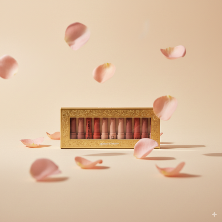 Heng Fang Silky Touch Refreshing Matte Dream Lipstick Pack Of 6