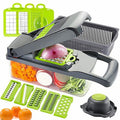 Multifunctional Vegetable Slicer Cutter & Shredder with Basket
