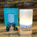 Touch lamp portable speaker